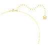 Bella V 펜던트, 라운드 컷, 레드, 골드 톤 플래팅 - Swarovski, 5724287