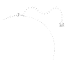 Pendente Bella V, Taglio Round, Rosa, Placcato rodio - Swarovski, 5724289