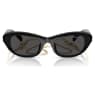 Sonnenbrille, Kissenform, Schwarz - Swarovski, 5724502