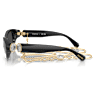 Sonnenbrille, Kissenform, Schwarz - Swarovski, 5724502