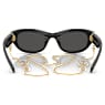 Sonnenbrille, Kissenform, Schwarz - Swarovski, 5724502
