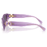 Sunglasses, Pillow shape, Purple - Swarovski, 5724503