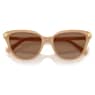 Sunglasses, Cat-Eye shape, Beige - Swarovski, 5724506