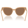 Sunglasses, Cat-Eye shape, Beige - Swarovski, 5724506