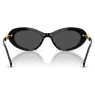 Sonnenbrille, Ovale Form, Schwarz - Swarovski, 5724507