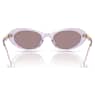 Sunglasses, Oval shape, Pink - Swarovski, 5724508