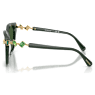 Sunglasses, Square shape, Green - Swarovski, 5724509