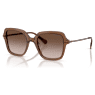 Sunglasses, Square shape, Brown - Swarovski, 5724512