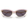 Sunglasses, Cat-eye shape, Purple - Swarovski, 5724513