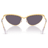 Sunglasses, Cat-eye shape, Purple - Swarovski, 5724513