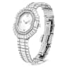 Matrix Octagon นาฬิกา, เจียระไนทรง Baguette, สร้อยข้อมือโลหะ, โทนสีเงิน, สเตนเลสสตีล - Swarovski, 5724516