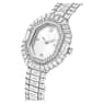Matrix Octagon นาฬิกา, เจียระไนทรง Baguette, สร้อยข้อมือโลหะ, โทนสีเงิน, สเตนเลสสตีล - Swarovski, 5724516