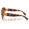 Okulary przeciwsłoneczne, Kształt okrągły, Brązowe - Swarovski, 5724613