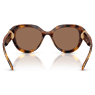 Sunglasses, Round shape, Brown - Swarovski, 5724613