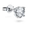 Clous d’oreille Eternity, Diamants de synthèse 0,5 ct tw, Mono, Forme ronde, Or blanc 18 carats - Swarovski, 5725107