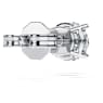 Clous d’oreille Eternity, Diamants de synthèse 0,5 ct tw, Mono, Forme ronde, Or blanc 18 carats - Swarovski, 5725107