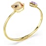 Millenia bangle, Octagon cut, Multicolored, Gold-tone plated - Swarovski, 5725754