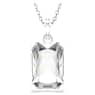 Colgante Millenia, Talla octogonal, Blanco, Baño de rodio - Swarovski, 5725768