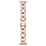 Chain strap, For Apple Watch® 40mm & 41mm, Rose gold tone, Rose gold-tone finish - Swarovski, 5725785