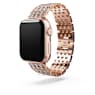 Princessarmband, För Apple Watch® 40 mm och 41 mm, Roséguldston, Roséguldfärgad finish - Swarovski, 5725786