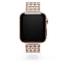 Princessarmband, För Apple Watch® 40 mm och 41 mm, Roséguldston, Roséguldfärgad finish - Swarovski, 5725786