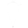 Pendant, Round cut, White, Rhodium plated - Swarovski, 5725800