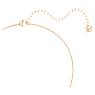 Parure, Taille ronde, Blanc, Placage de ton or rosé - Swarovski, 5725816