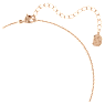 Una Angelic set, Round cut, White, Rose gold-tone plated - Swarovski, 5725816
