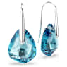 Drop-Ohrhänger, Blau, Rhodiniert - Swarovski, 5725823