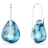 Drop-Ohrhänger, Blau, Rhodiniert - Swarovski, 5725823
