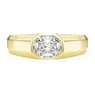 Anneau Eternity, Diamants créés en laboratoire 1,0 ct tw, Forme octogonale, Or jaune 14 carats - Swarovski, 5726465