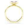 Anillo bisel Octagon, Diamantes creados en laboratorio (peso total de 1,0 quilates), Forma octagonal, Oro amarillo de 14 quilates - Swarovski, 5726512