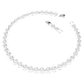 Naszyjnik Tennis, Szlif okrągły, Biały, Powłoka z rodu - Swarovski, 5727095