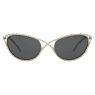 Sonnenbrille, Cat-eye-Form, SK7025, Silberfarben - Swarovski, 5727196