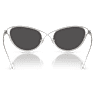 Sonnenbrille, Cat-eye-Form, SK7025, Silberfarben - Swarovski, 5727196