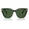 Sunglasses, Square shape, Green - Swarovski, 5727216