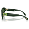 Sunglasses, Round shape, Green - Swarovski, 5727233
