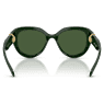 Sunglasses, Round shape, Green - Swarovski, 5727233
