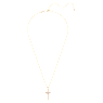 Insigne pendant, Cross, White, Rose gold-tone plated - Swarovski, 5727986