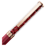 Crystalline ballpoint pen, Red, Pink lacquered, Rose gold-tone plated - Swarovski, 5728337