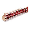 Crystalline ballpoint pen, Red, Pink lacquered, Rose gold-tone plated - Swarovski, 5728337