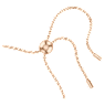 Constella Armband, Kristallpärla, Rund slipning, Vit, Roséguldfärgad plätering - Swarovski, 5728588