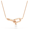 Constella 펜던트, 크리스털 펄, 라운드 컷, 화이트, 로즈골드 톤 플래팅 - Swarovski, 5728589