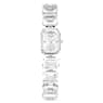Orologio, Braccialetto con taglio Octagon, Bianco, Acciaio inossidabile - Swarovski, 5729182