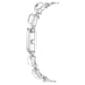 Orologio, Braccialetto con taglio Octagon, Bianco, Acciaio inossidabile - Swarovski, 5729182
