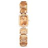 Watch, Octagon cut bracelet, Brown, Champagne gold-tone finish - Swarovski, 5729841
