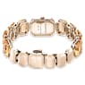 Watch, Octagon cut bracelet, Brown, Champagne gold-tone finish - Swarovski, 5729841