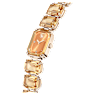 Watch, Octagon cut bracelet, Brown, Champagne gold-tone finish - Swarovski, 5729841