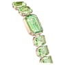 Ceas, Brățară cu tăietură octogonală, Verde, Finisaj auriu de culoarea șampaniei - Swarovski, 5729842
