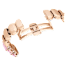 Watch, Octagon cut bracelet, Pink, Rose gold-tone finish - Swarovski, 5729843